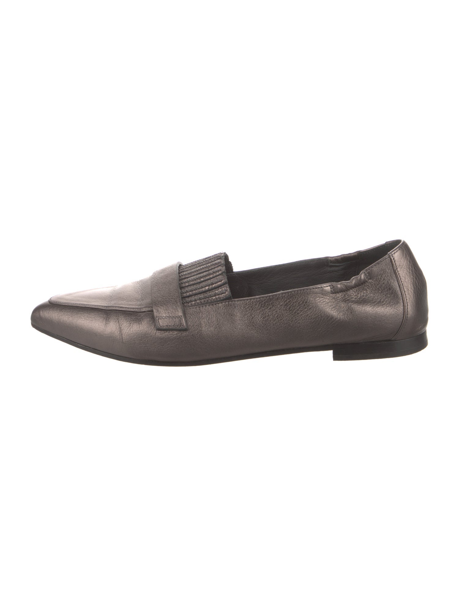 Brunello Cucinelli Monili Leather Loafers